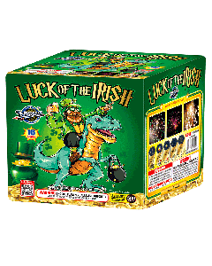 LUCK OF THE IRISH | 16 Shot 500 Gram Multi Shot Aerial By Miracle Fireworks